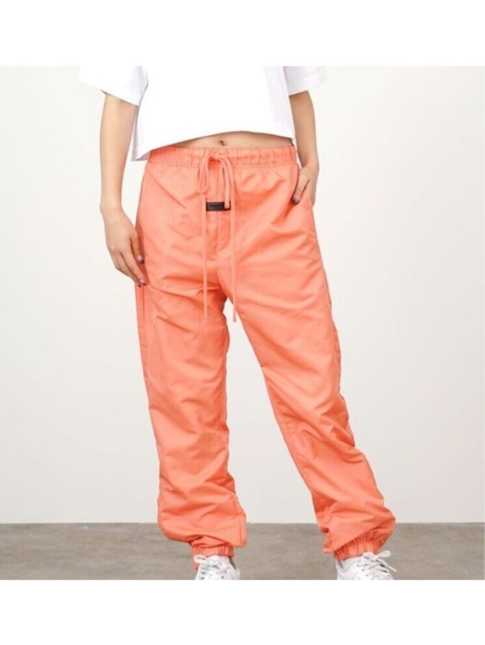 Size XS - Essentials Fear Of God Coral Track Pants